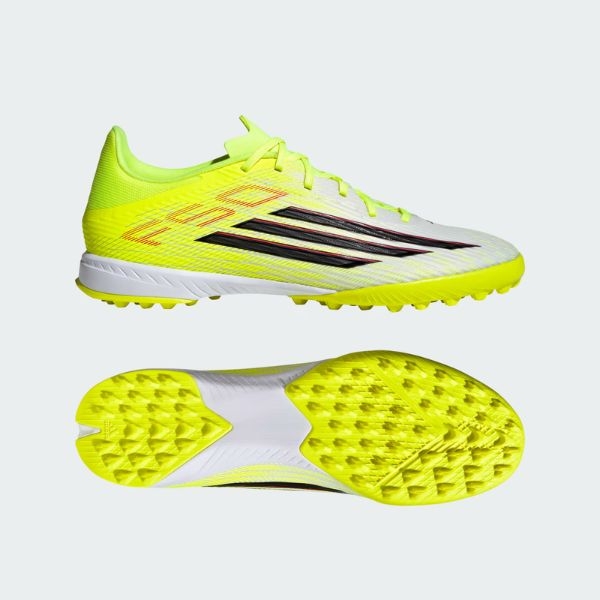 Giày Bóng Đá Adidas F50 League TF JR8978 Born For Goals - Xanh Chuối