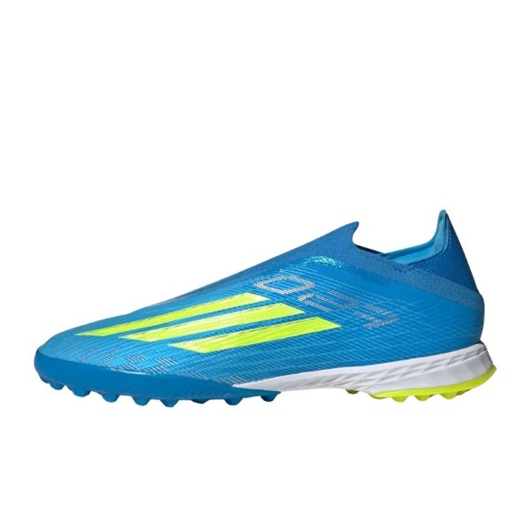 Giày Bóng Đá Adidas F50 Pro TF Laceless ( Không Dây) Ice Cold Precision JQ1484