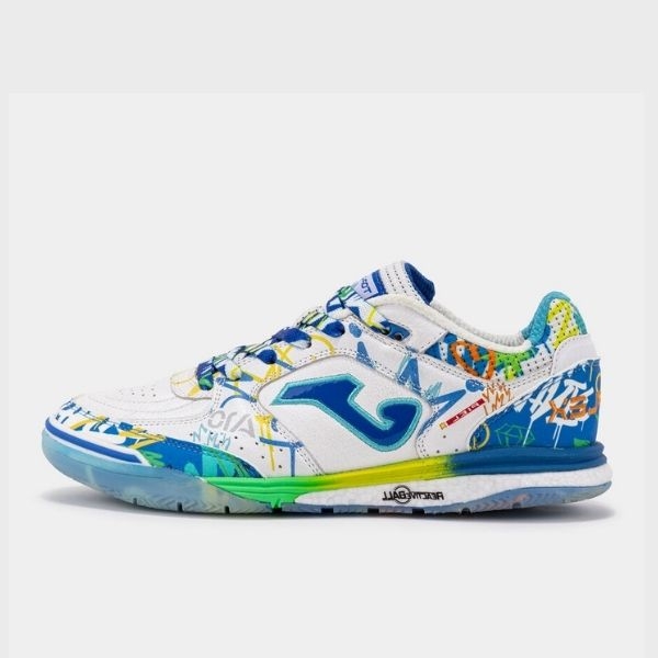 Giày Bóng Đá Fustal Joma Amandinha Top Flex Rebound TORW2699IN White