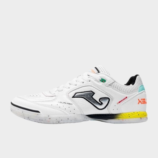 Giày Bóng Đá Fustal Joma Top Flex TOPW2602IN White