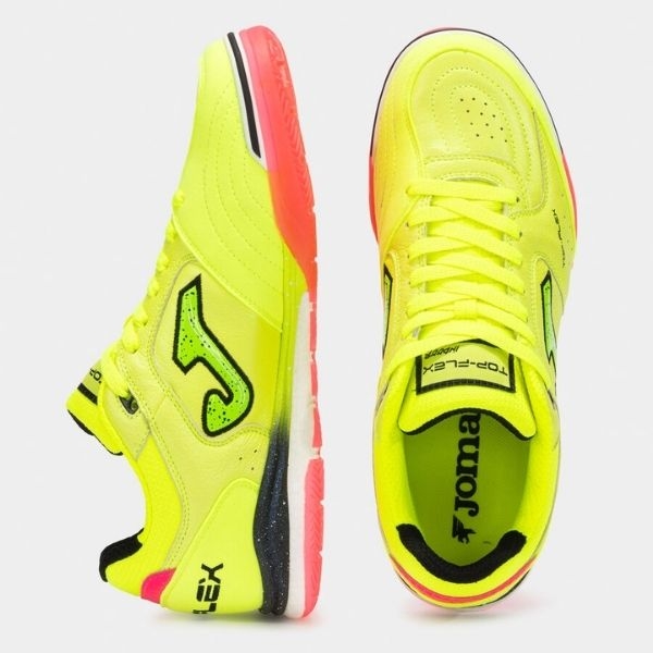 Giày Bóng Đá Fustal Joma TopFlex Reboun IN TORW2509IN  Flour Yellow