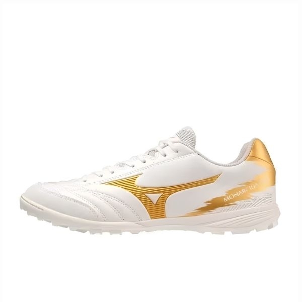 Giày Bóng Đá Mizuno Monarcida Neo Sala Pro TF Q1GB232152 Trắng/ Vàng