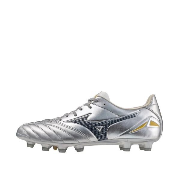 Giày Bóng Đá Mizuno Morelia Neo IV Pro FG Platinum - P1GA253404