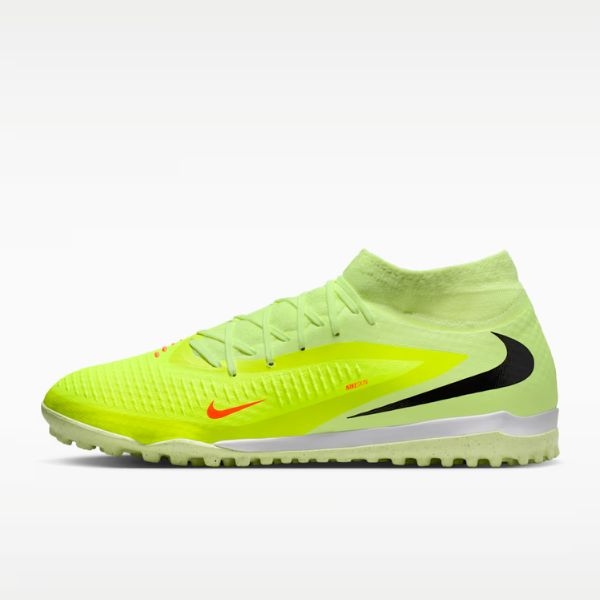 Giày Bóng Đá Nike Phantom 6 High Academy TF Max Voltage HQ2277-800 Xanh Chuối