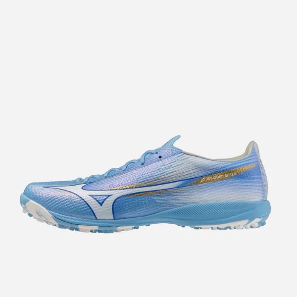 Giày bóng đá sân cỏ nhân tạo Mizuno Alpha III Elite TF Unity Sky P1GD266225