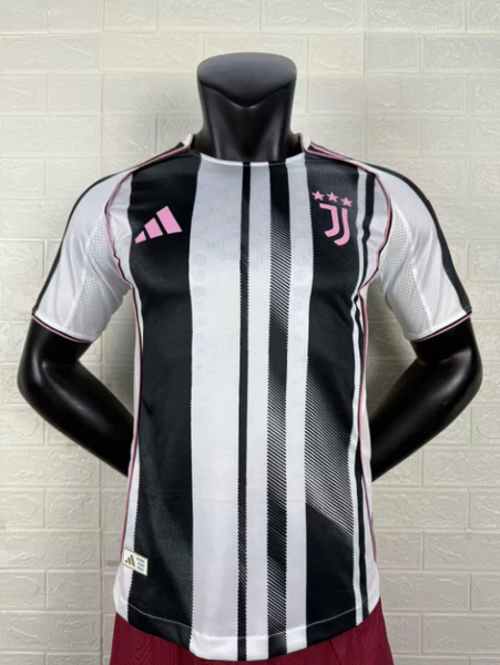 Juventus 25/26 Player - Trắng sọc đen