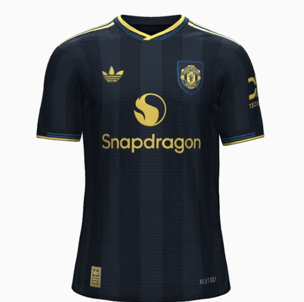 Manchester United 25/26 Player - Đen vàng