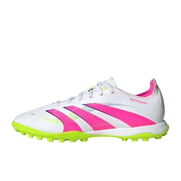 Giày Bóng Đá Adidas Predator 25 League TF  ID3767 - Trắng/Hồng