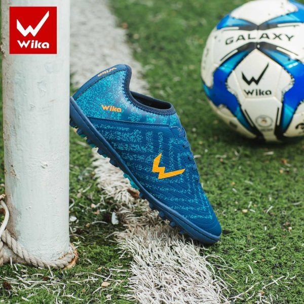 Giày đá bóng Wika Hunter II xanh - Trẻ Em