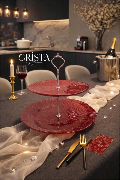 bo-dia-2-tang-thuy-tinh-van-luoi-tron-28cm-22-5cm-crista-home-h26011508