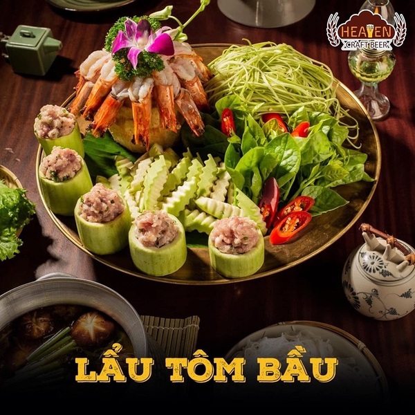 Lẩu tôm bầu