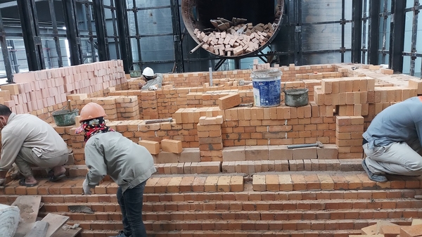 QUY TRÌNH KỸ THUẬT XÂY GẠCH CHỊU LỬA