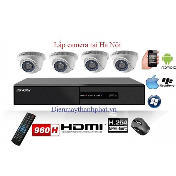 Lắp đặt camera tại Hà Nội