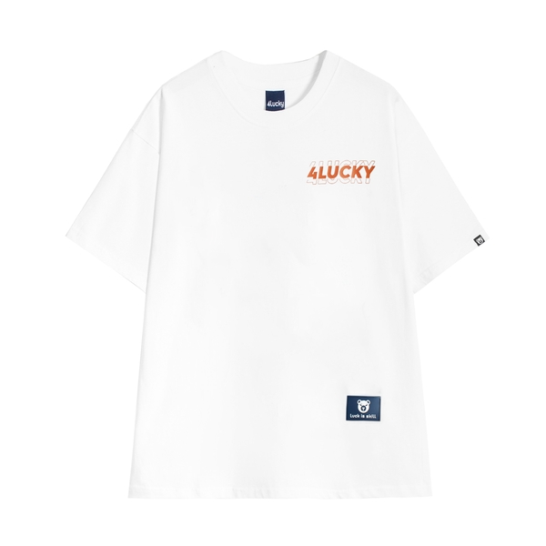 Áo thun nam form rộng 4LUCKY - 6010