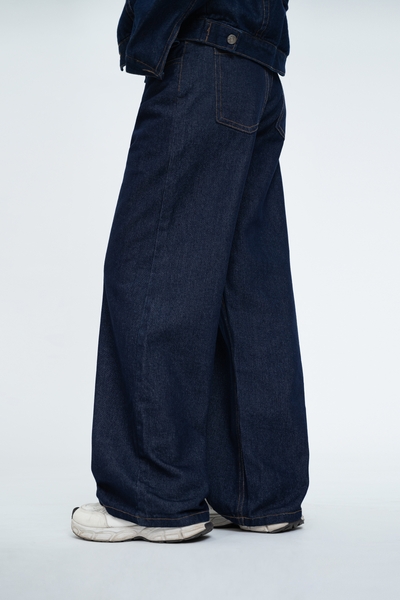 QUẦN JEAN ỐNG ĐỨNG BASIC UNISEX - 6238