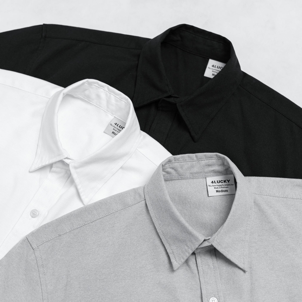 ÁO SƠ MI TAY NGẮN TÚI MỔ VẢI OXFORD - 6809