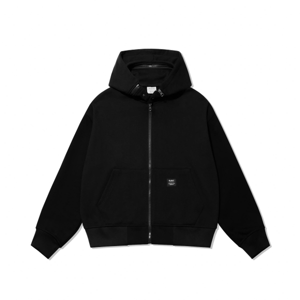 ÁO KHOÁC NỈ 2 IN 1 DÂY KÉO CỔ FORM BOXY - 6150