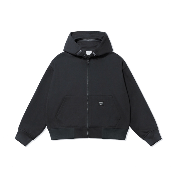 ÁO KHOÁC NỈ 2 IN 1 DÂY KÉO CỔ FORM BOXY - 6150