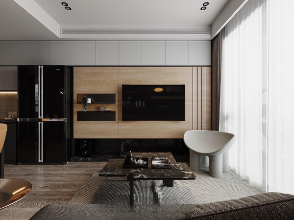 Thiết kế nội thất gỗ nhựa màu vàng - Đẳng cấp sang trọng và quý phái