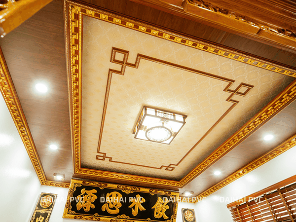 Thi công trần nhựa PVC nano chỉ 399k - Đại Hải PVC Thiết kế và thi công nội thất trọn gói