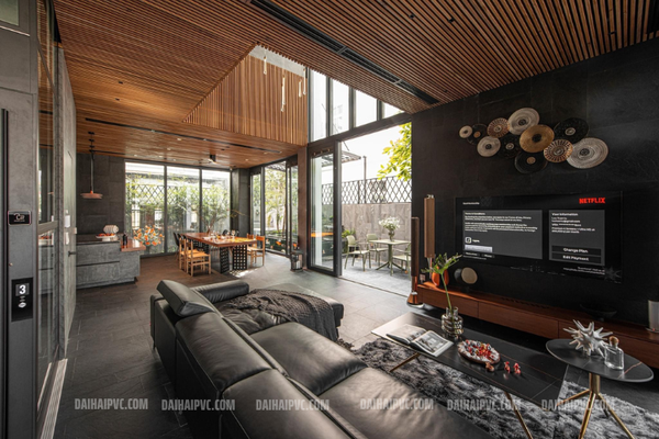 Thi công trần nhựa nano phẳng chỉ 399k - Thiết kế và thi công nội thất trọn gói.