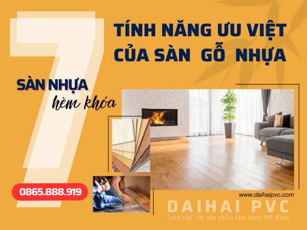 Các ưu điểm của sàn gỗ nhựa mà bạn nên biết