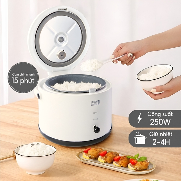LBL0586 - Nồi cơm điện LEBENLANG 800ml 250W