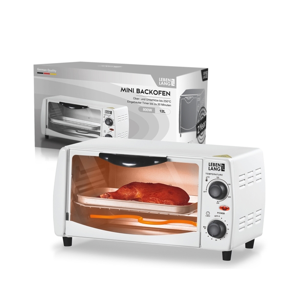 LBMT8683 - Lò nướng mini đa năng LEBENLANG 800W 12L