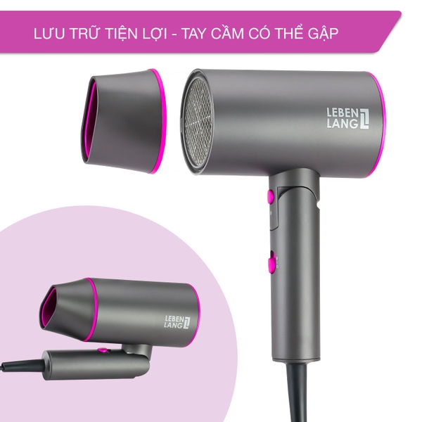 LBH3088 - Máy sấy tóc LEBENLANG 1800-2100W
