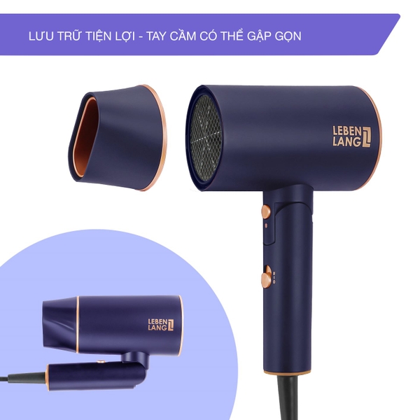 LBH3088 - Máy sấy tóc LEBENLANG 1800-2100W