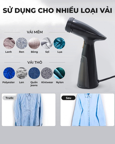 LBL0529 - Bàn là hơi nước cầm tay LEBENLANG 1000W 120ml