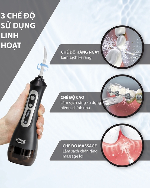 LBT1486 - Máy tăm nước LEBENLANG 21W 200ml 1500mAh