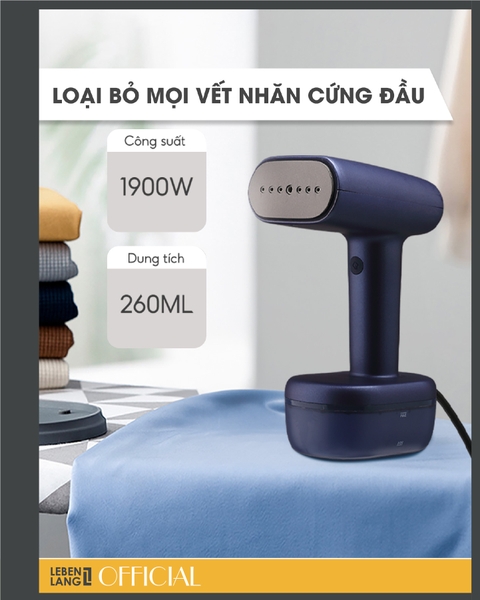 LBL3087 - Bàn là hơi nước cầm tay LBL3087 1800W 260ml