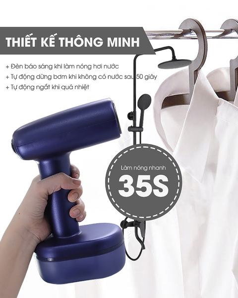 LBL3087 - Bàn là hơi nước cầm tay LBL3087 1800W 260ml