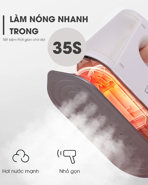 LBL5287 - Bàn là hơi nước cầm tay du lịch LEBENLANG 1200W 100ml
