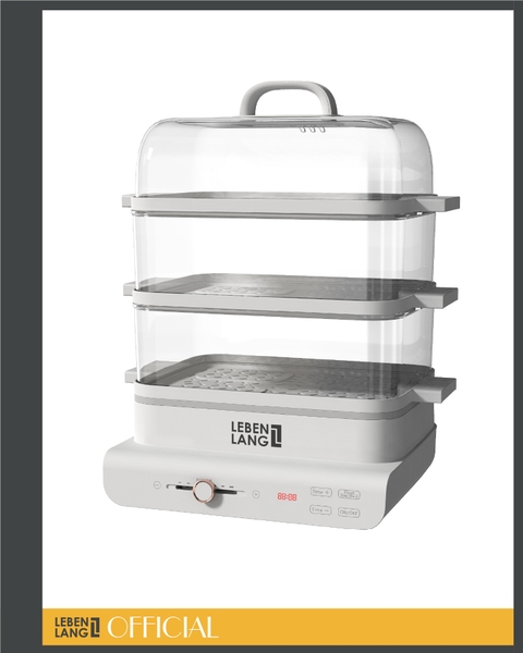 LBEL5031 - Nồi hấp Lebenlang 3 tầng 18000ml