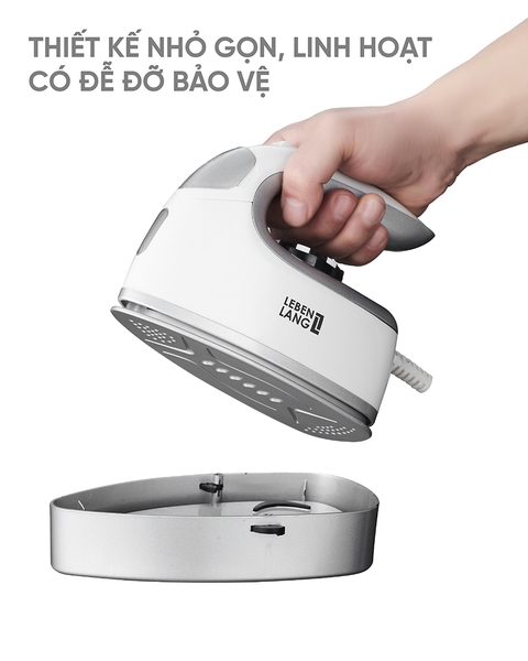 LBL66673 - Bàn là hơi nước du lịch LEBENLANG 1000W 90ml