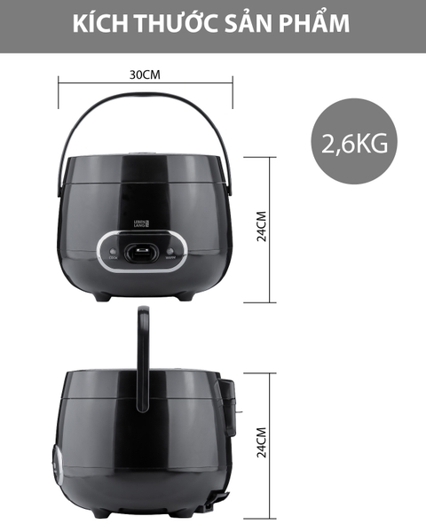 LBL0589 - Nồi cơm điện LEBENLANG 1200ml 500W
