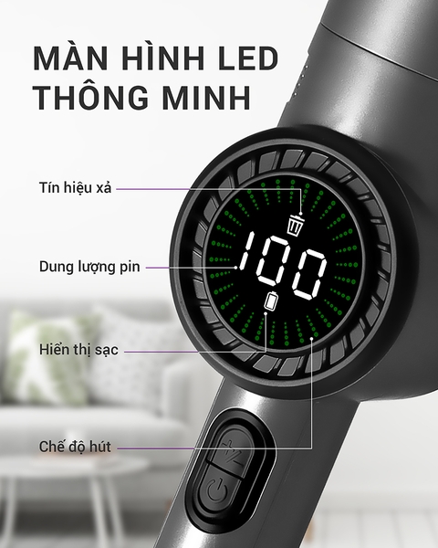 LBL2305 - Máy hút bụi cầm tay LEBENLANG 135W dung tích 200ml