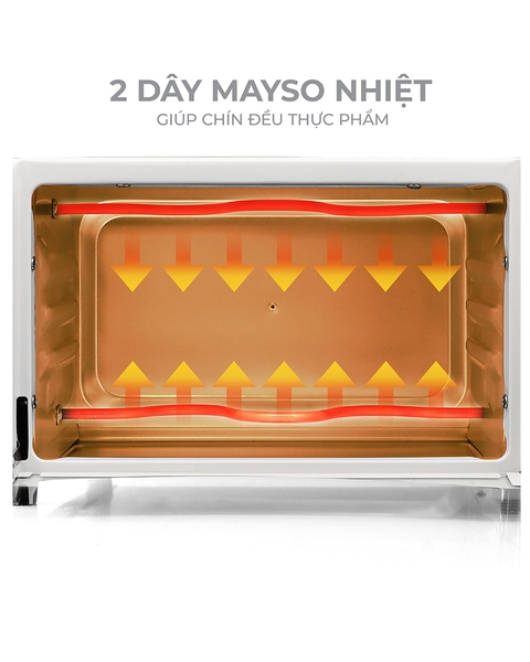 LBMT8683 - Lò nướng mini đa năng LEBENLANG 800W 12L