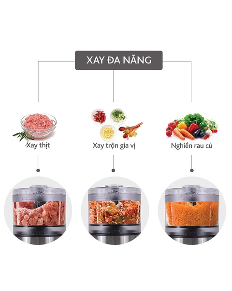 LBMF8906 - Máy xay thực phẩm đa năng Lebenlang 400W 500ml