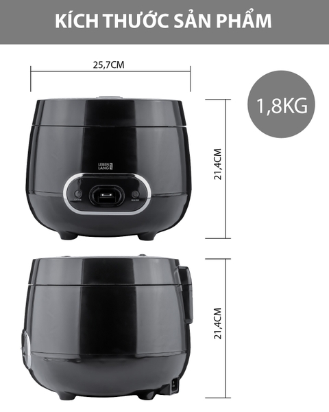 LBL0583 - Nồi cơm điện LEBENLANG 800ml 250W