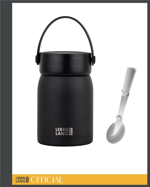 LBL3038 - Hộp giữ nhiệt inox kèm thìa Lebenlang 700ml