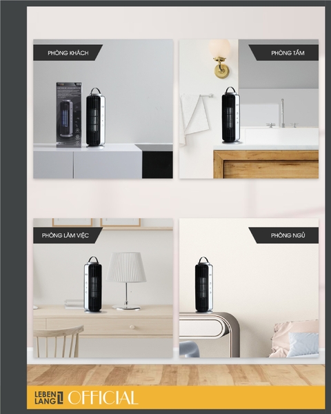 LBL2308 - Đèn bắt muỗi, máy bắt muỗi tự động Lebenlang