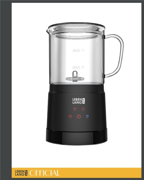LBF3086-Máy đánh bọt sữa bình thủy tinh LEBENLANG 500W 400ml