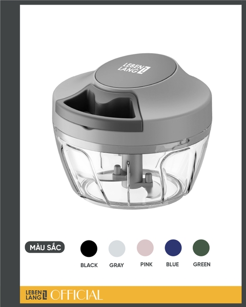 LBL3939 - Dụng cụ nhà bếp, máy xay cầm tay Lebenlang 450ml