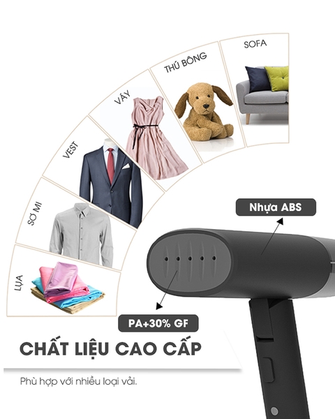 LBL5280 - Bàn là hơi nước gấp gọn tiện lợi LEBENLANG 800W 120ml