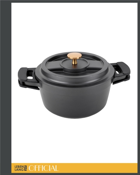 LBL2525- Nồi nhôm đúc tráng men đa năng Lebenlang 3000ml
