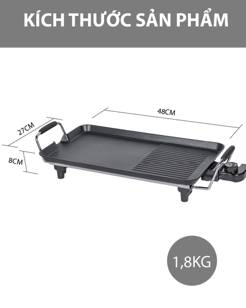 LBEE1122-EC - Bếp nướng điện không khói LEBENLANG 1500W