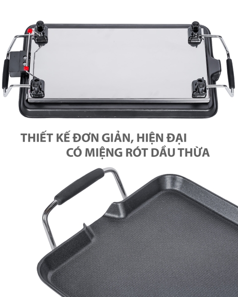 LBEE1122-EC - Bếp nướng điện không khói LEBENLANG 1500W